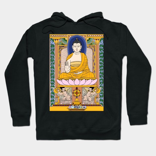 Buddha Hoodie by pandascool